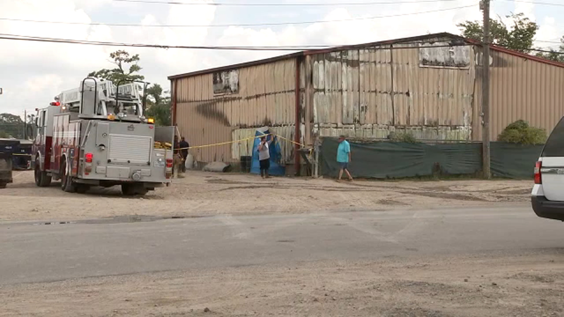 Worker injured in warehouse flash fire near Channelview