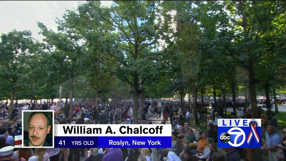 911 Ceremony: Reading of the names of those lost - last names starting with Ch through E