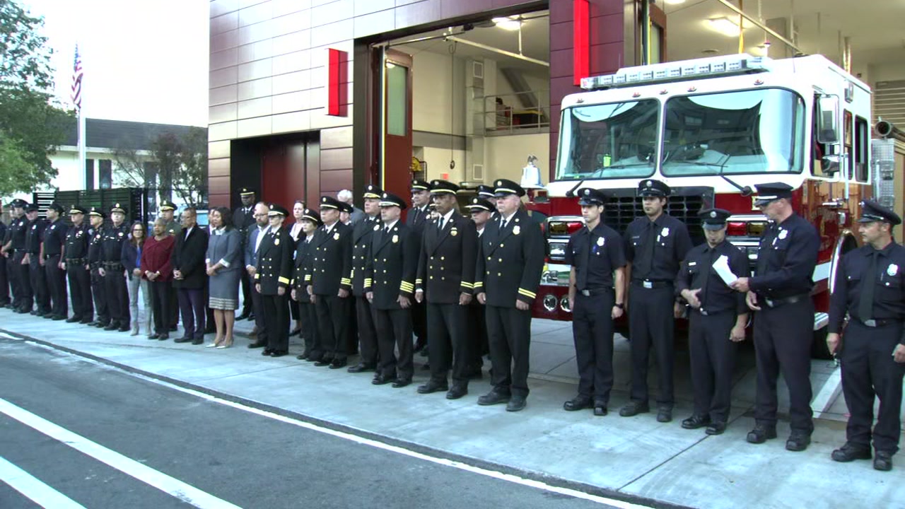 SFFD holds ceremonies to remember victims of 9/11 terrorist attacks