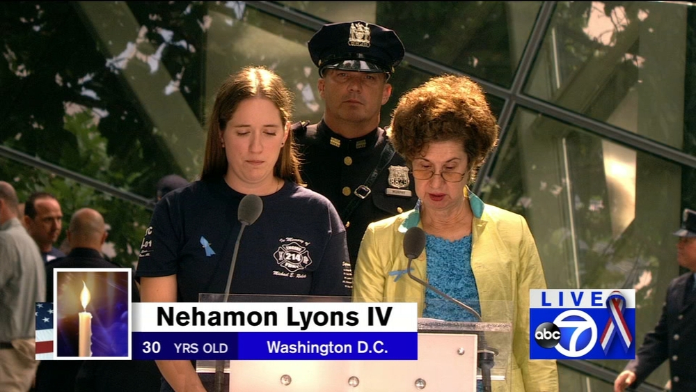 September 11 Ceremony: Last names M and N