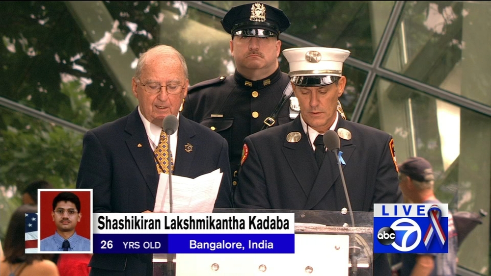 September 11: Reading of the Names, last names starting with K and L