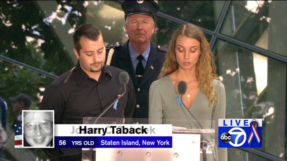 September 11: Reading of the names, Last names starting with T through V