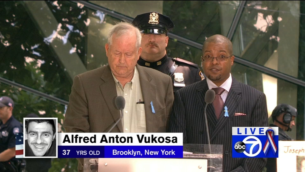 September 11: Reading of the names, Last names starting with W through End of Ceremony