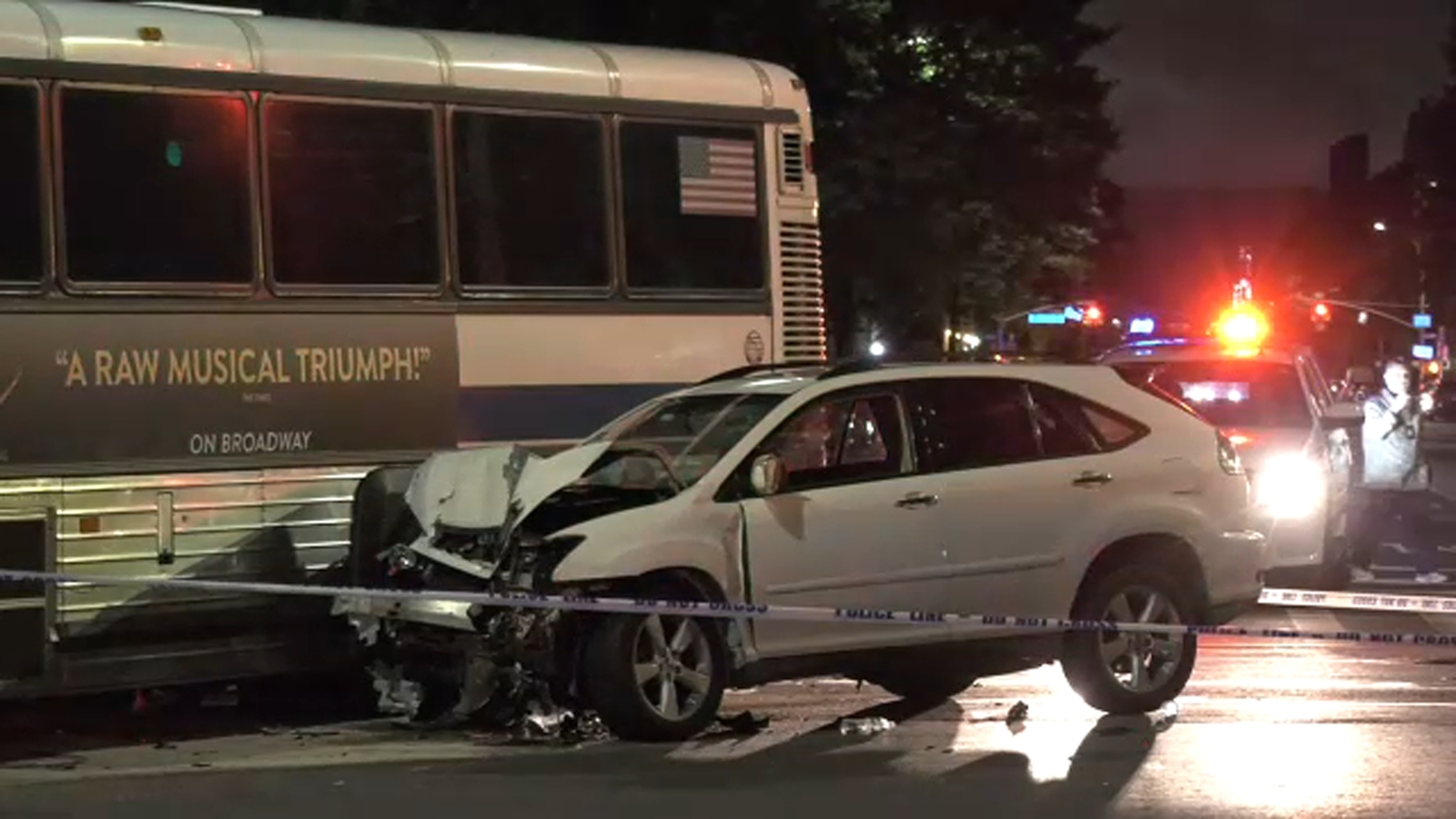 SUV collides with MTA bus in Midwood, Brooklyn, injuring both drivers ...