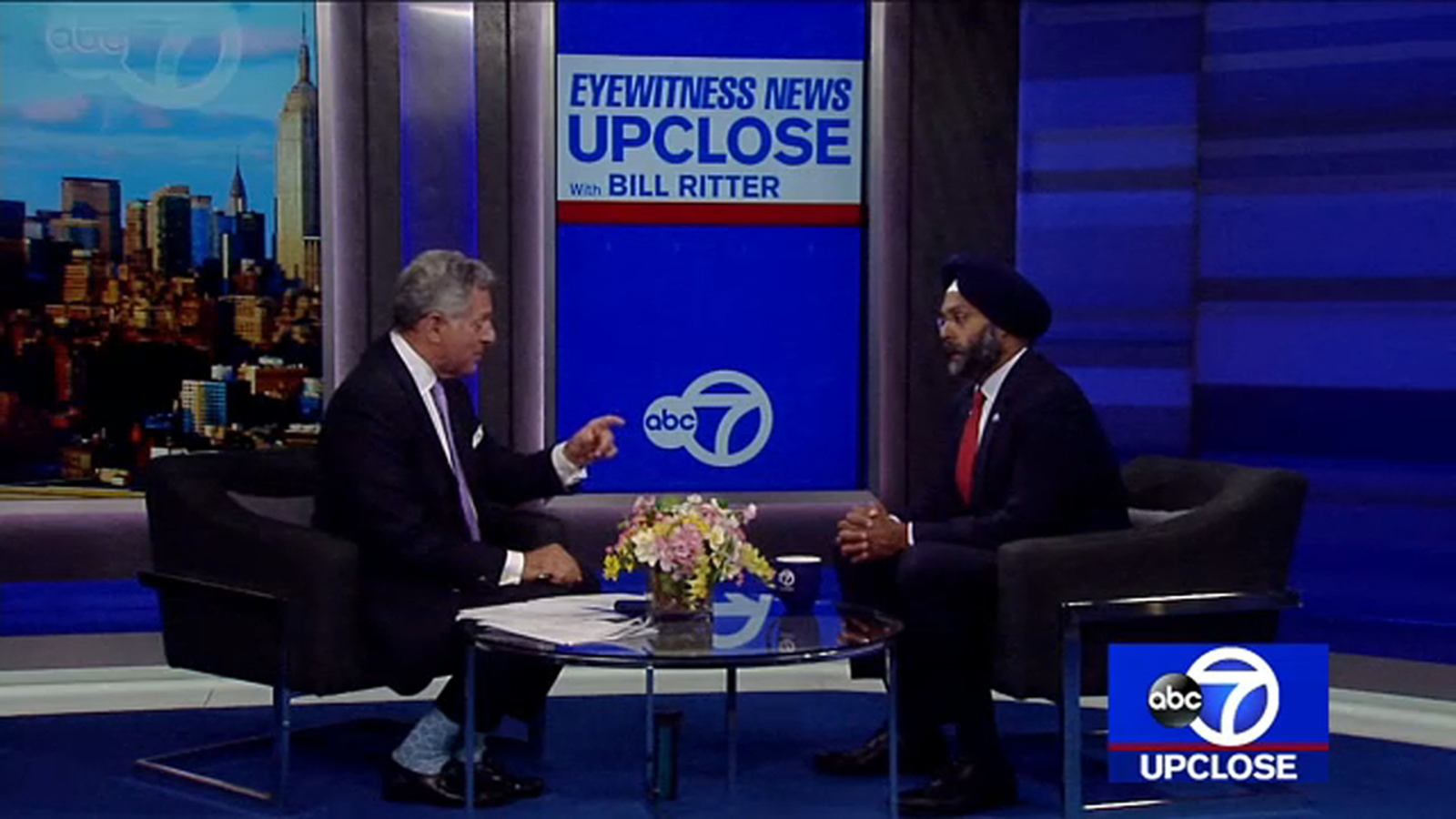 Up Close: New Jersey Attorney General Gurbir Grewal - ABC7 New York