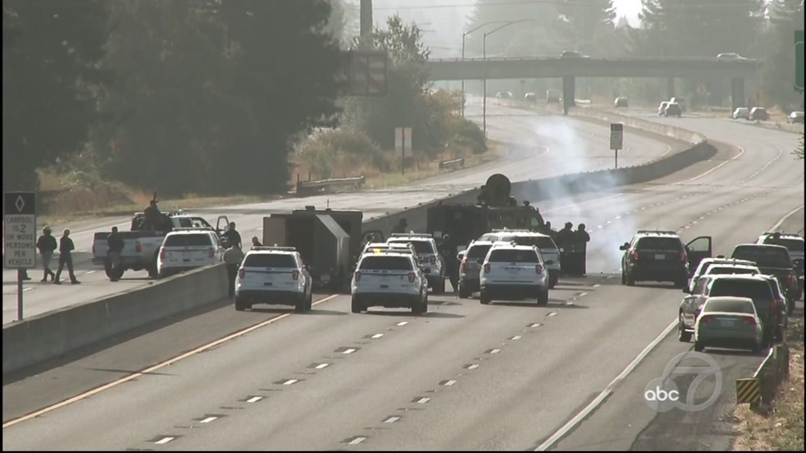 1 arrested after chase, standoff on Hwy 101 in Santa Rosa ABC7 San Francisco