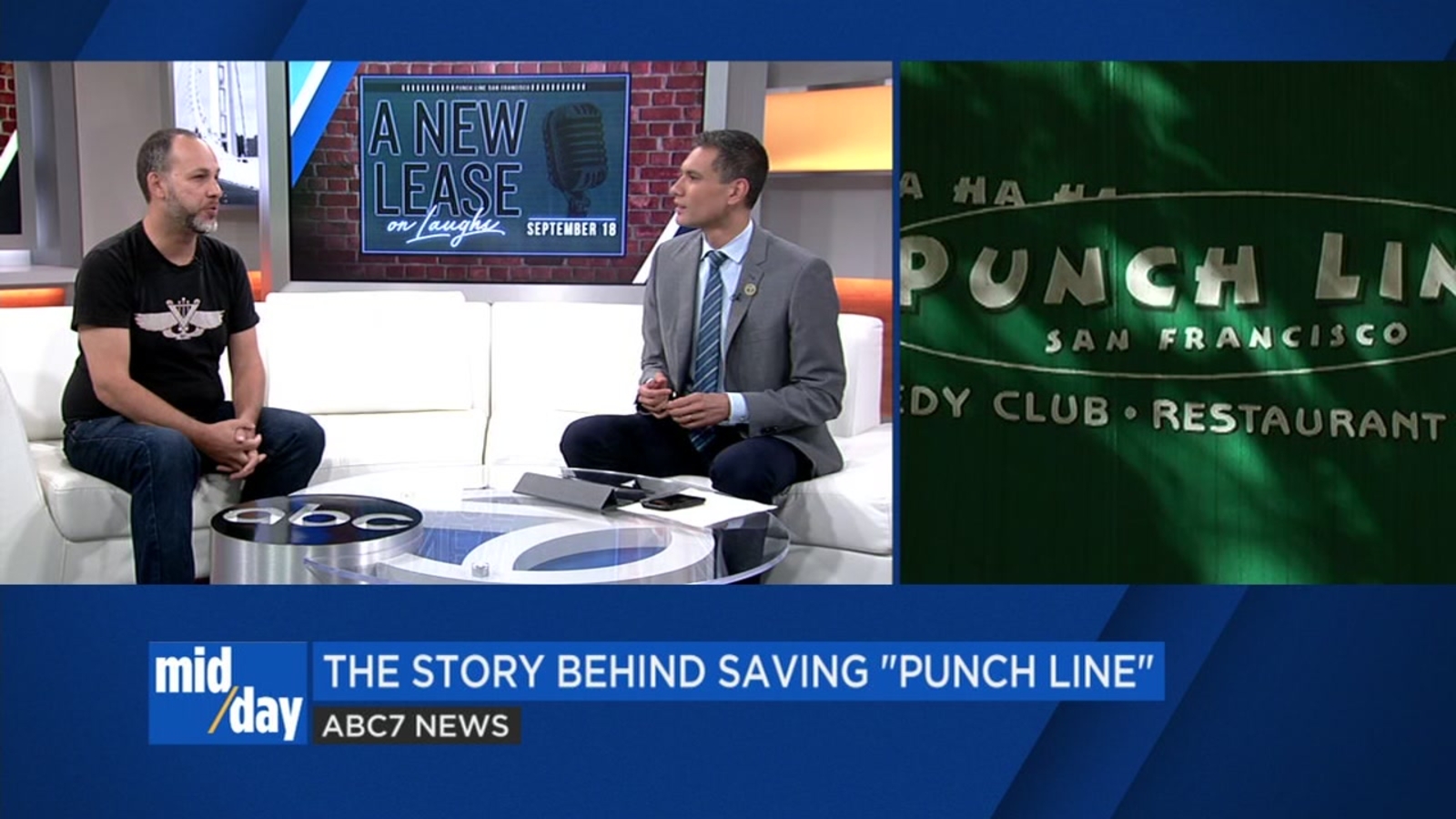 Comedian Nato Green, who helped save Punch Line comedy club in SF, chats with 'Midday Live