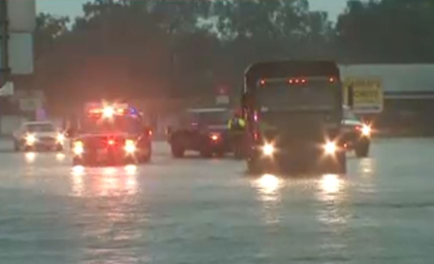 High water rescues underway across SE Texas
