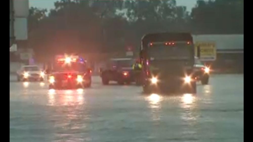 High water rescues underway across SE Texas
