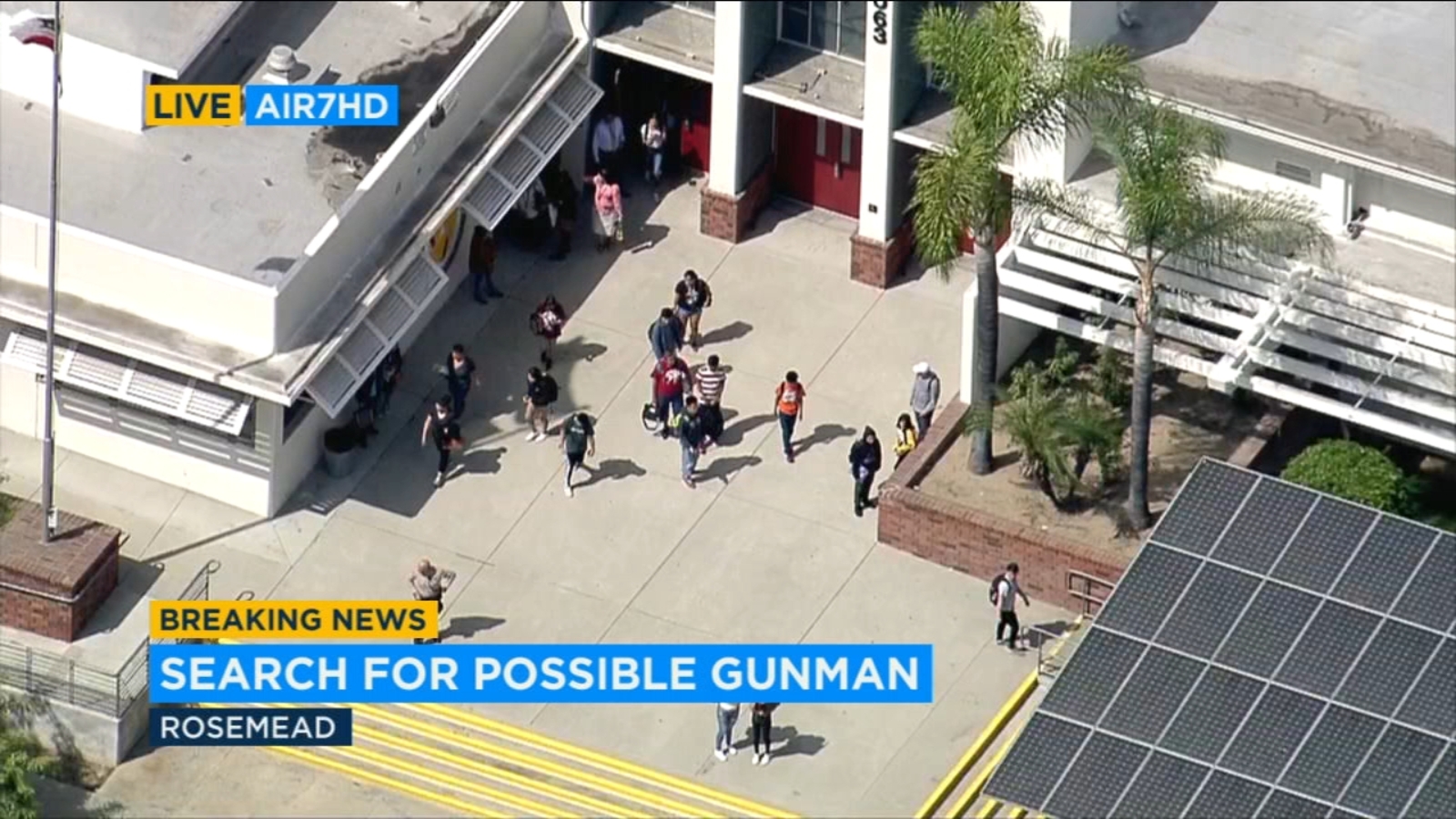 Concerns about possible gunman cause scare at Rosemead High School