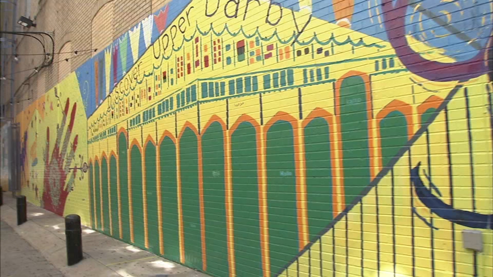 Upper Darby unveils the 'Discover Upper Darby' mural 6abc Philadelphia