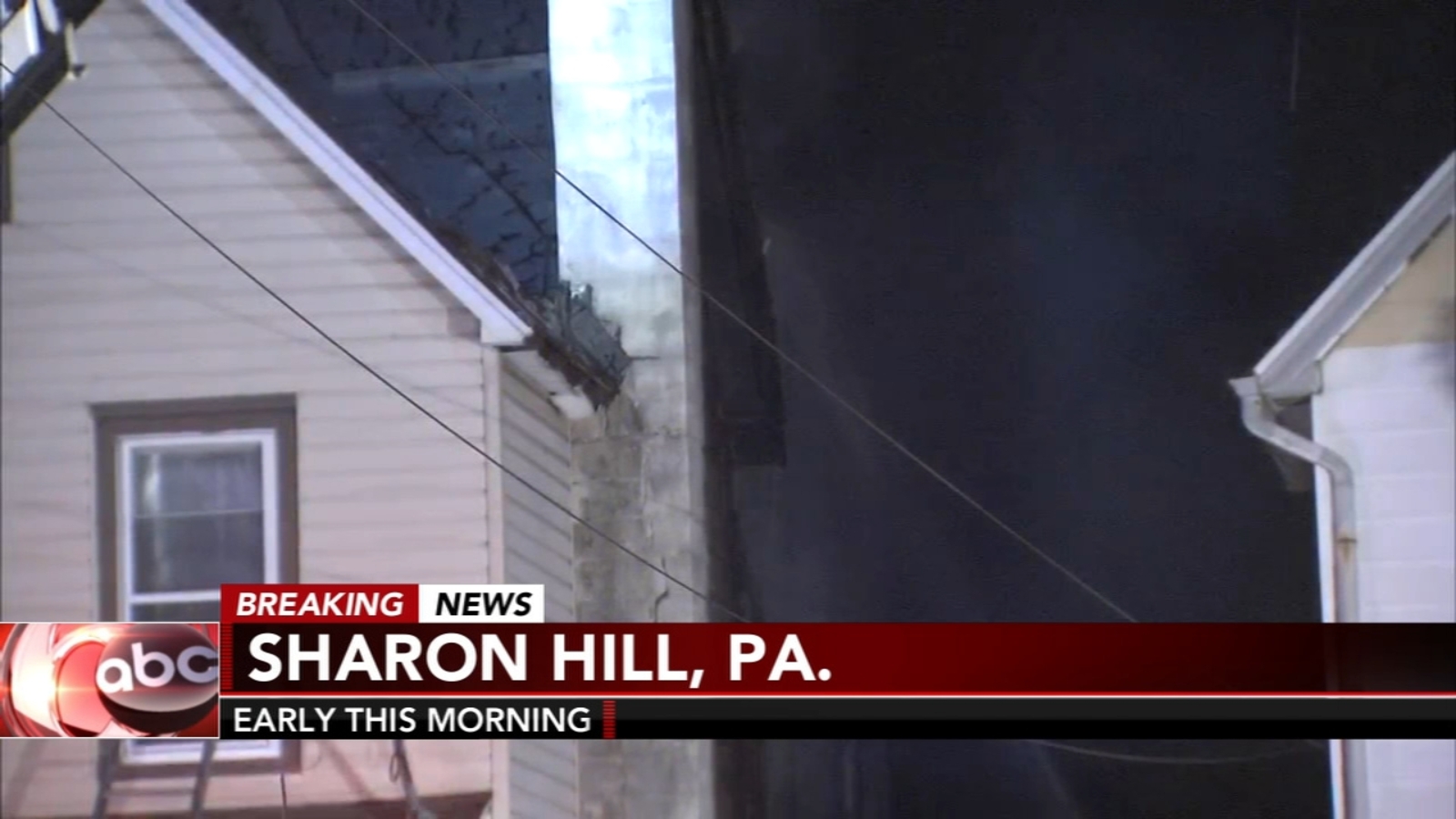 2alarm fire breaks out across from Sharon Hill Fire Company in