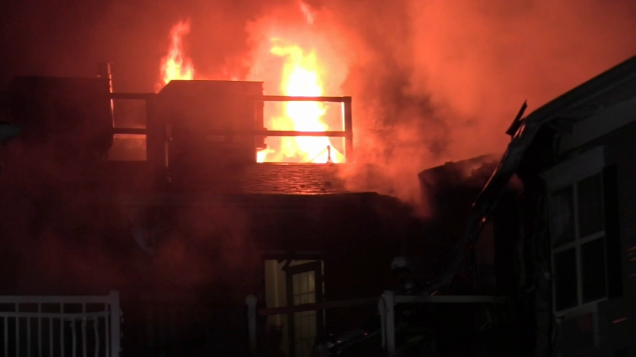 Multiple residents rescued from burning assisted living center