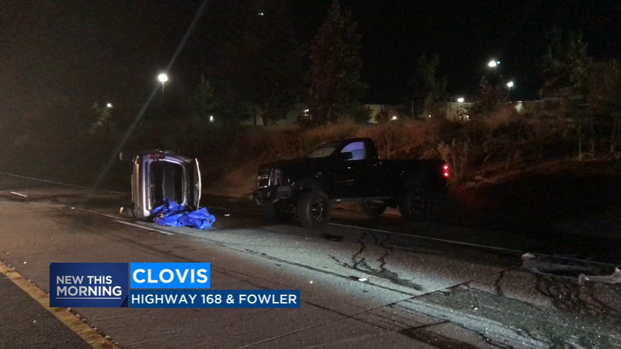 Drunk driver arrested after fiery chain reaction collision in Clovis