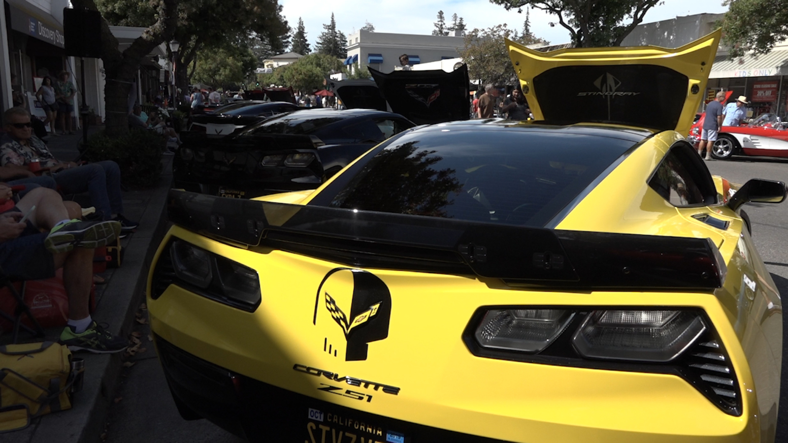 Northern California's largest Corvette car show rolls through Los Altos