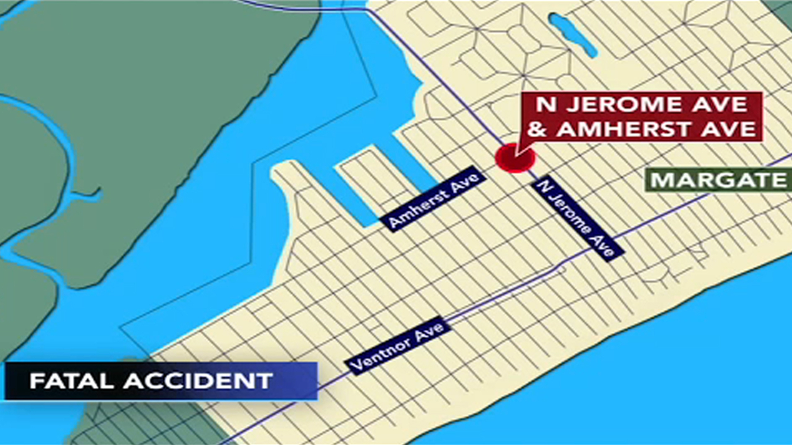 Map Of Margate Nj 90-Year-Old Woman Dies After Crash In Margate, New Jersey - 6Abc  Philadelphia