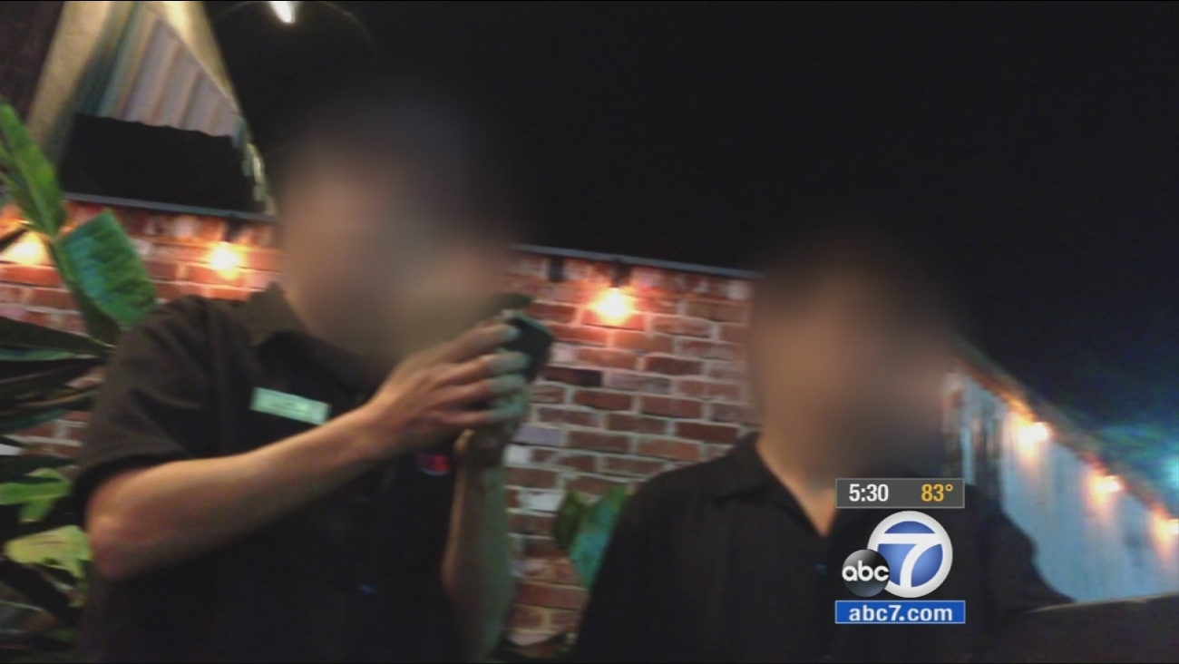 An Orange County couple's white Mazda CX-9 was given to the wrong driver when they were out to dinner in Newport Beach.