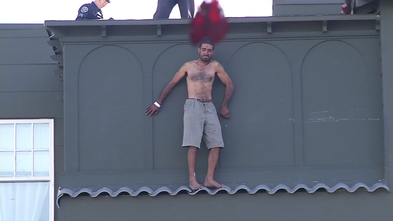ABC7 NEWS EXCLUSIVE: Roof jumper was at SF General hospital minutes prior