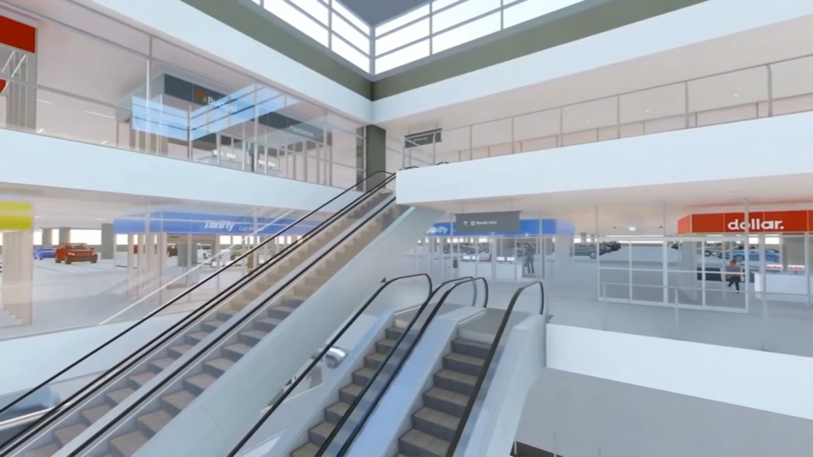 RDU releases renderings of future 500M parking deck, rental car