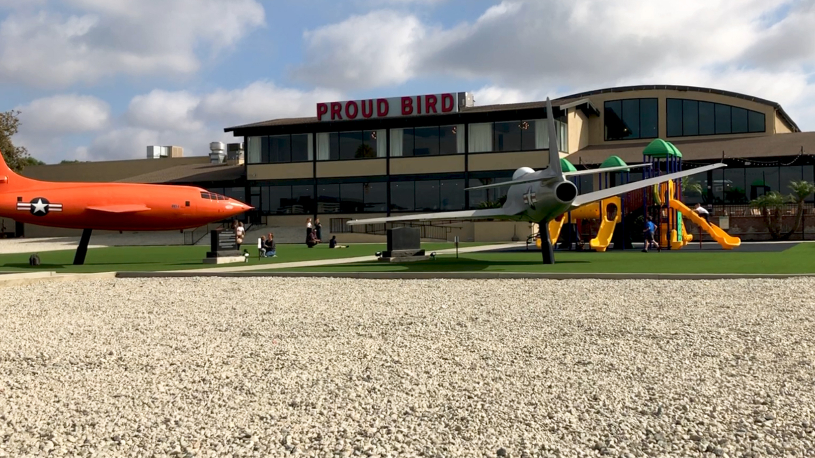 Proud Bird opens newly renovated airplane park and playground area