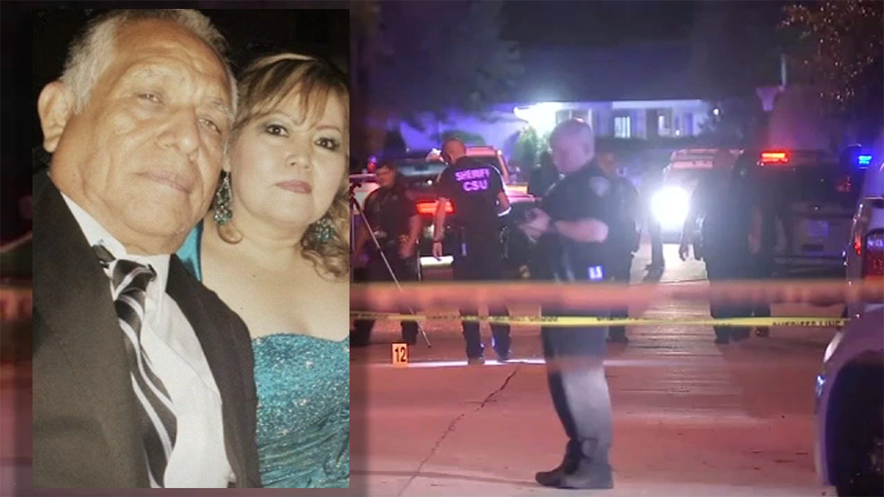 Couple killed in front of home as they returned from hospital