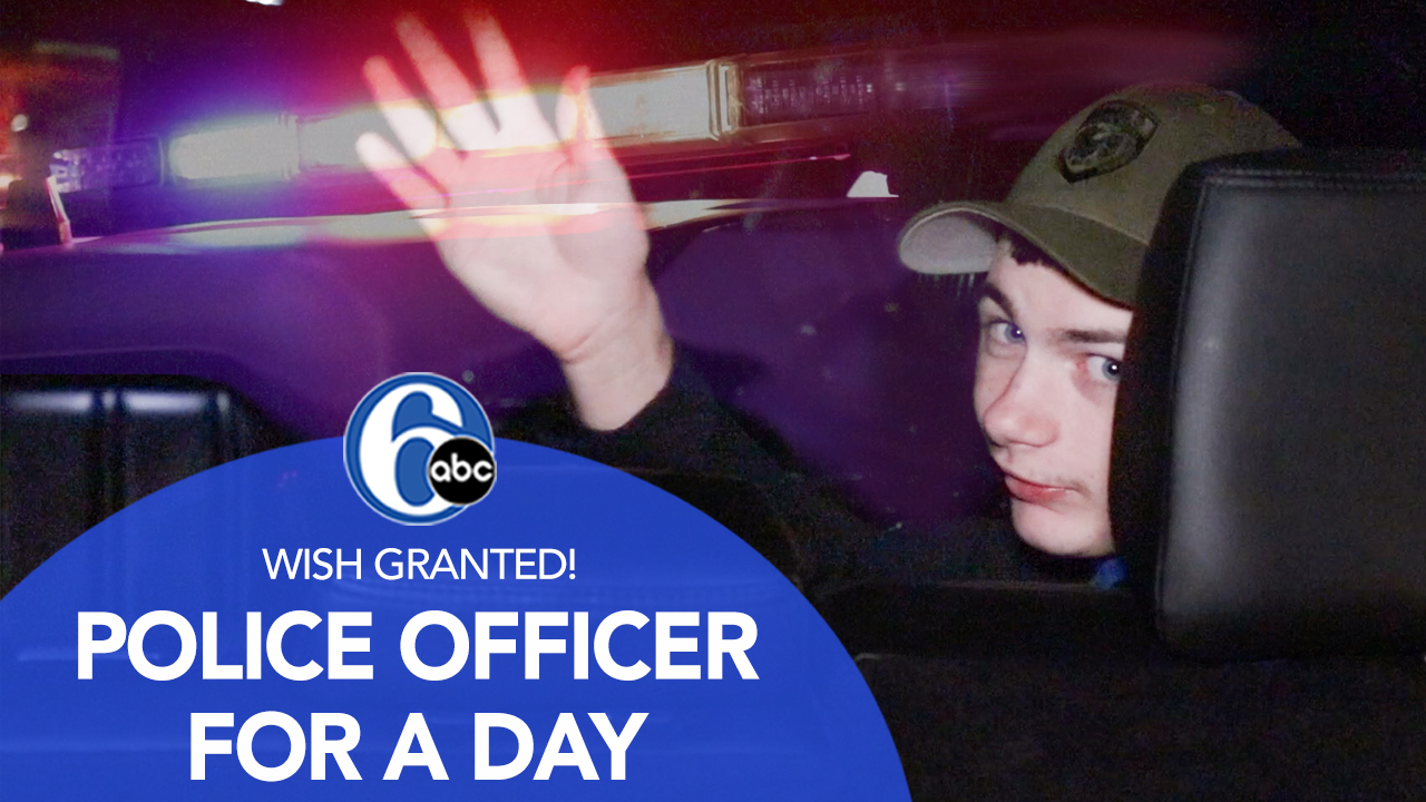 NJ teen's wish granted, becomes Las Vegas cop for the day