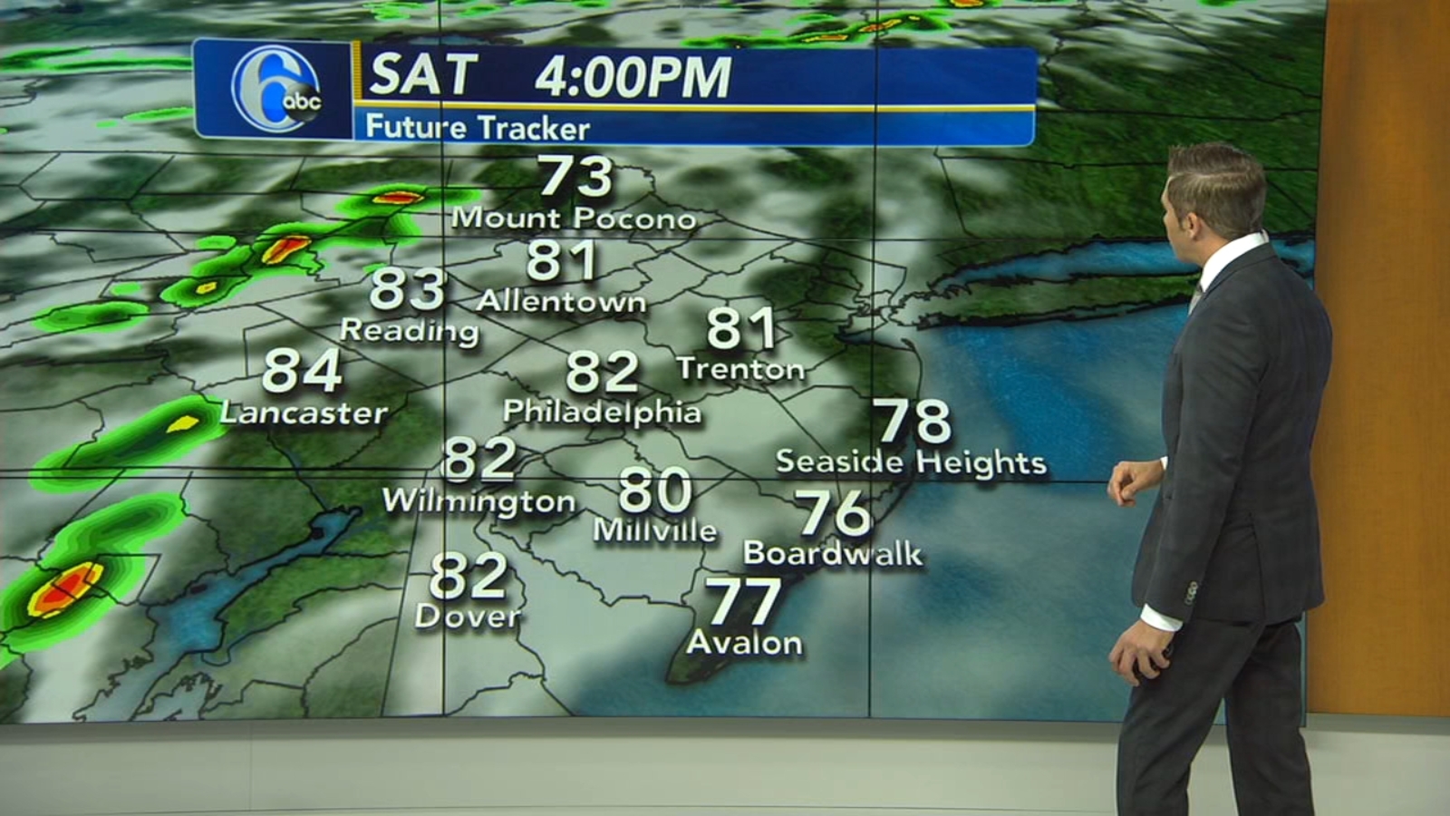 AccuWeather forecast for Philadelphia, Pennsylvania, New Jersey and