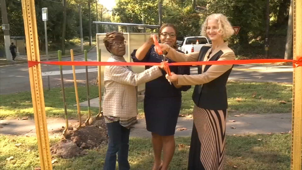 Groundbreaking on a sewer improvement project in Yeadon 