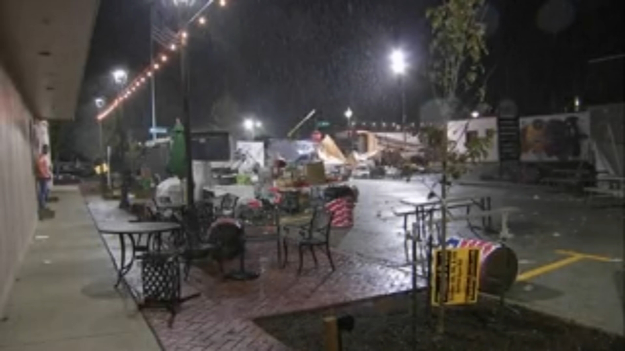 Severe storms possible Friday, damage reported from extremely heavy rain, wind