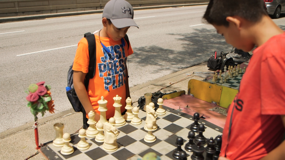 South Side Artist Brings Street Chess to Downtown Chicago
