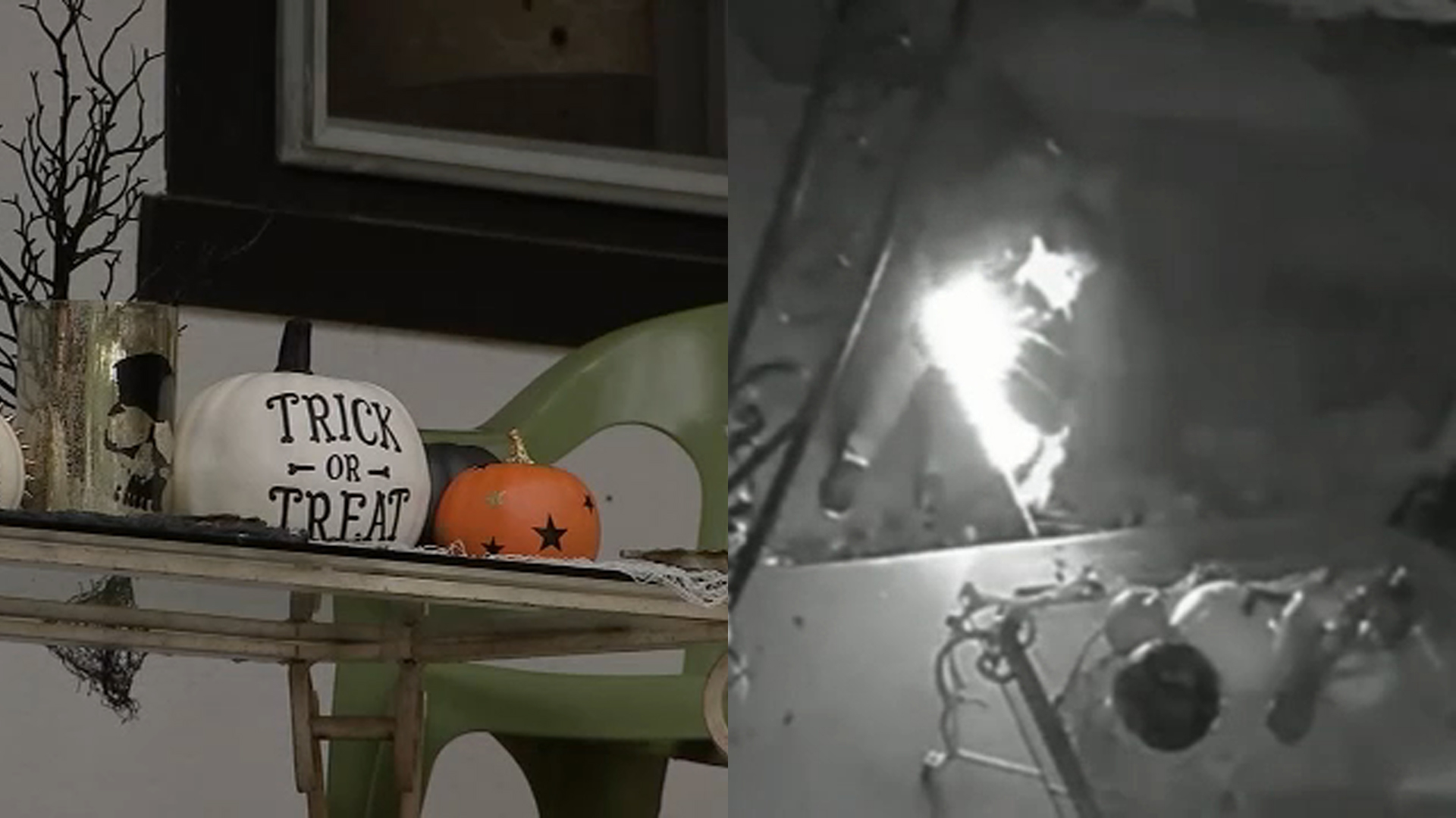 Brazen thief targets Halloween decorations in Roxborough
