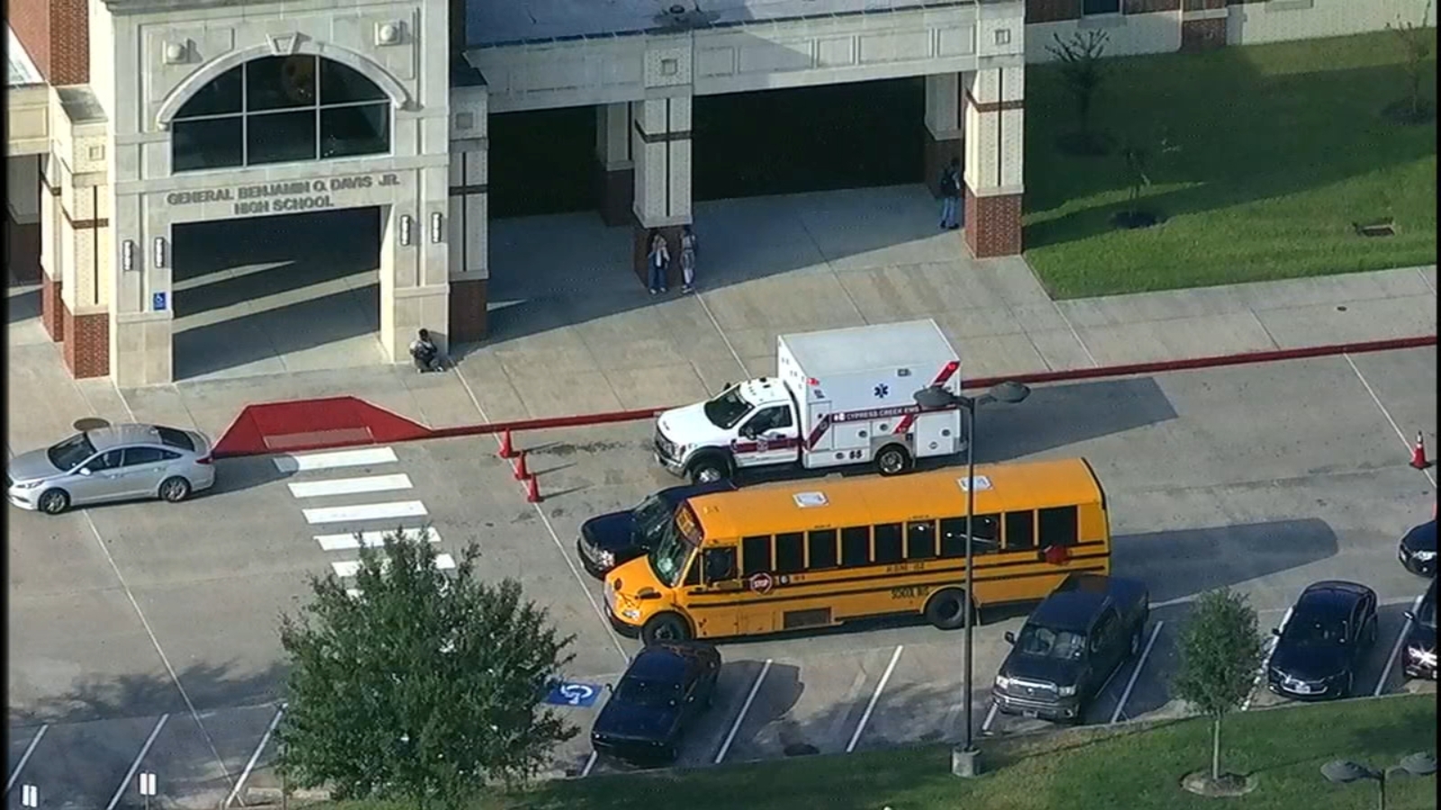 Pepper spray goes off on board school bus with elementary students