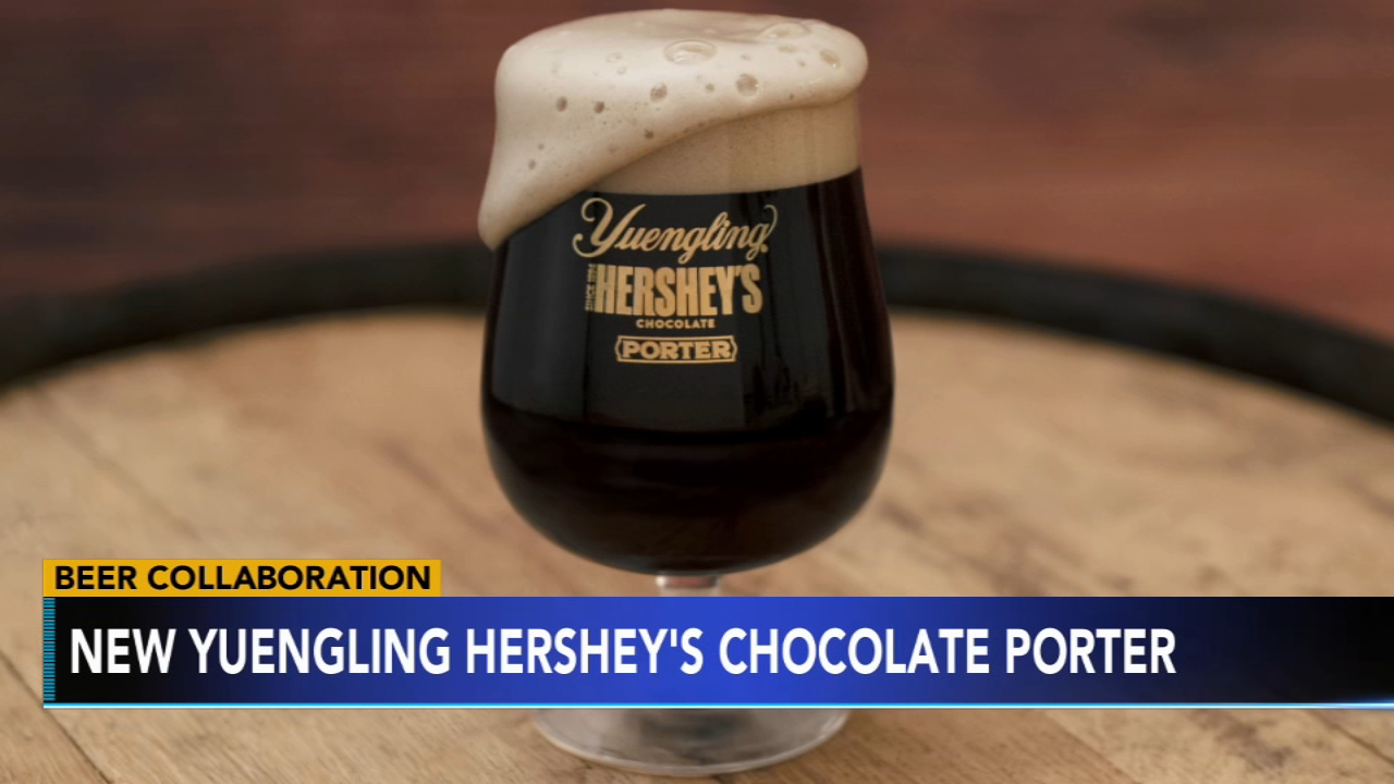 Yuengling partners with Hershey's for new chocolate porter beer