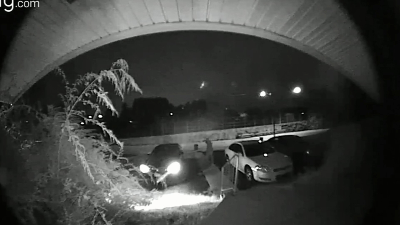 Armed carjacking caught on doorbell camera