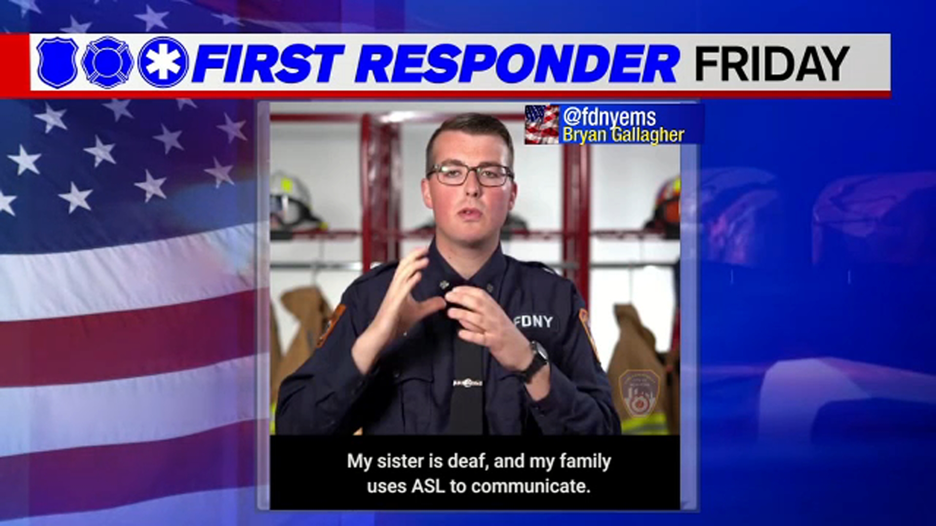 First Responder Friday honors Bryan Gallagher