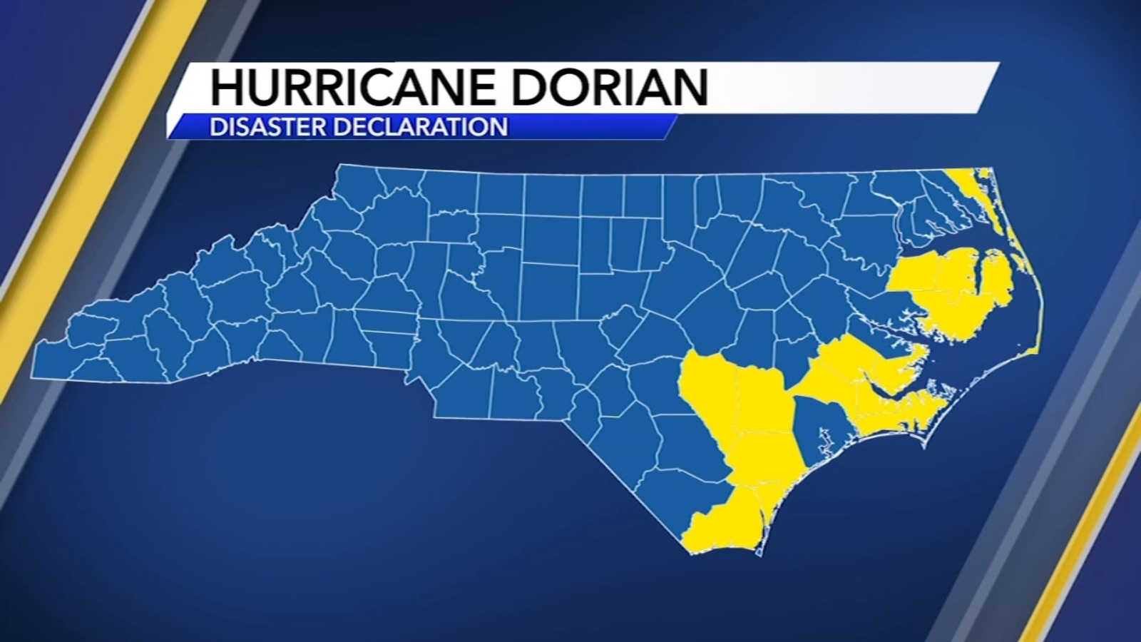Hurricane Dorian President Trump approves North Carolina disaster declaration for Hurricane