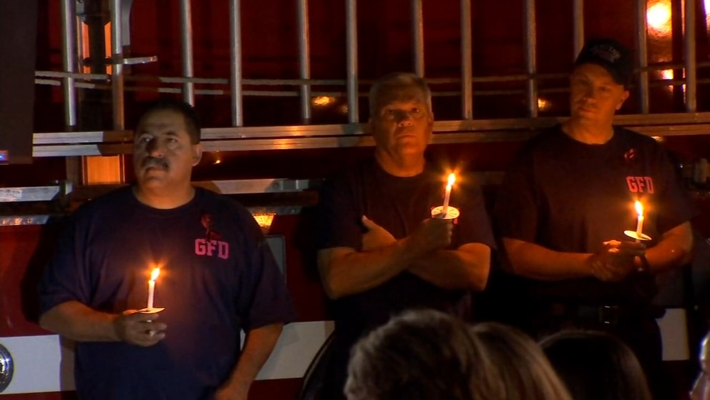 Family, community hold vigil to honor CAL FIRE captain killed in crash