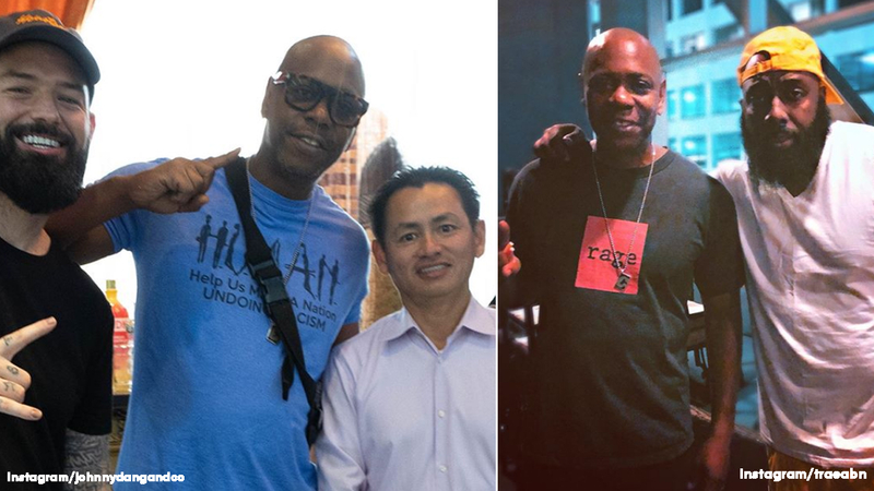 Dave Chappelle Hangs Out With Johnny Dang Paul Wall Trae Tha