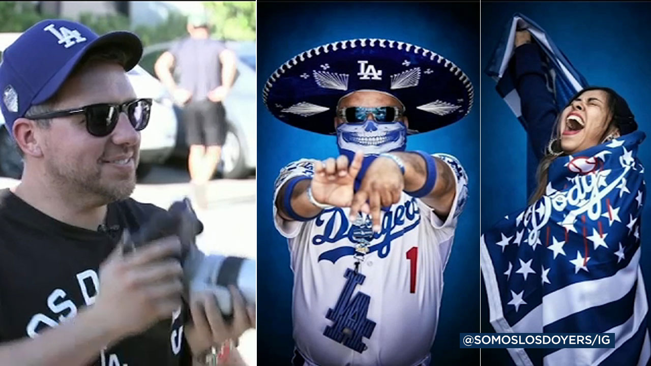Diehard Dodgers fans captured by 