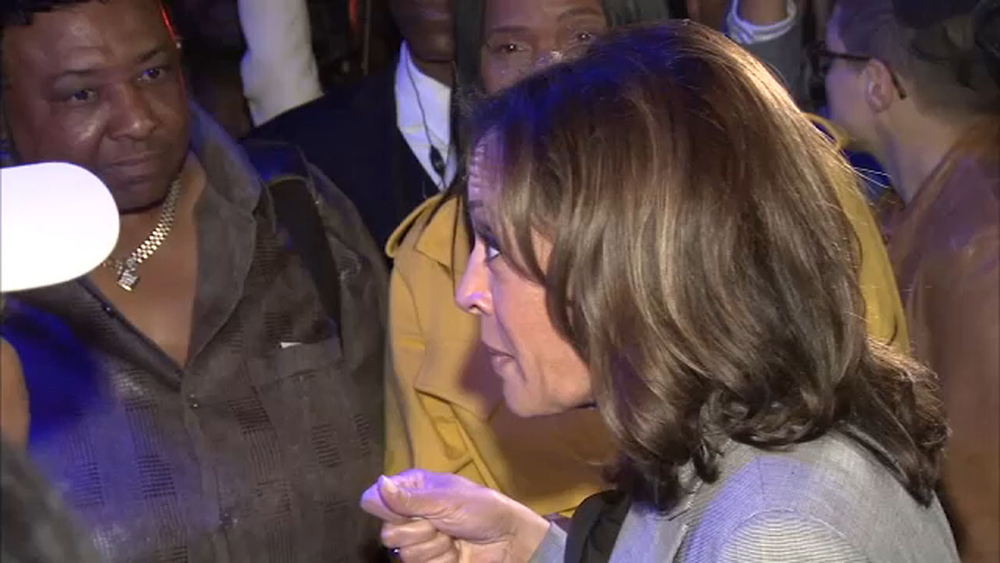 Kamala Harris stops at WeHo's The Abbey ahead of LGBTQ town hall