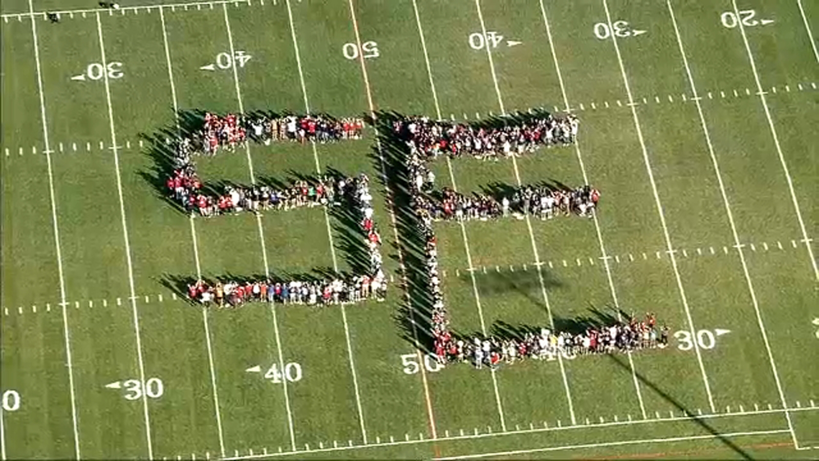 Friday Flyover South Elgin High School ABC7 Chicago