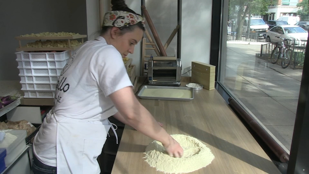 Fresh, hand-made pasta at Tortello in Wicker Park