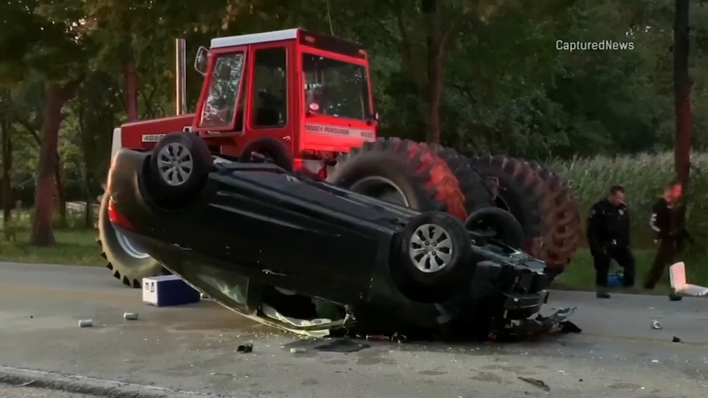 About 11 injured after car crashes into hayride in Kendall County: authorities