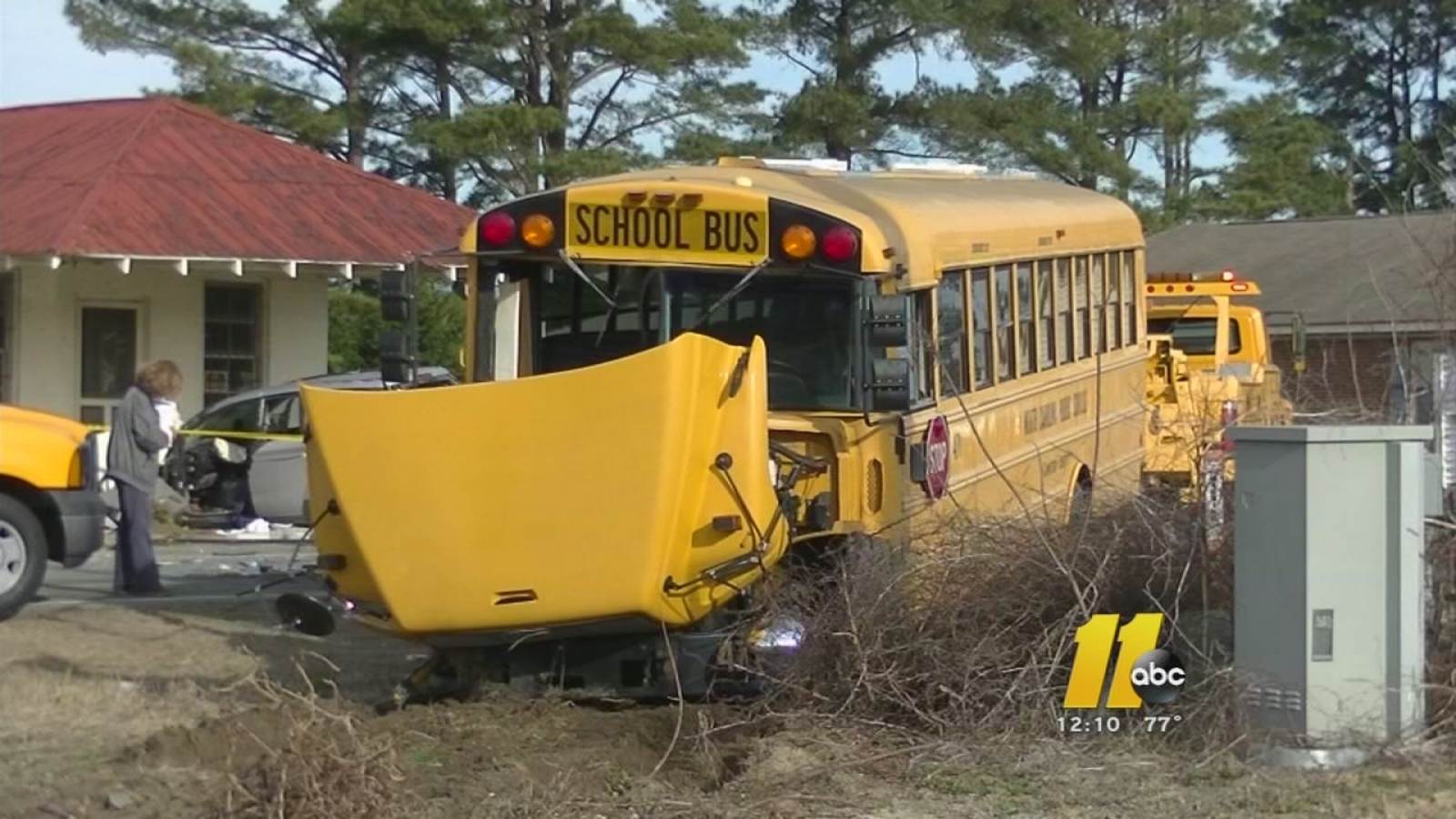 Johnston County School Bus Involved In Crash Abc11 Raleigh Durham