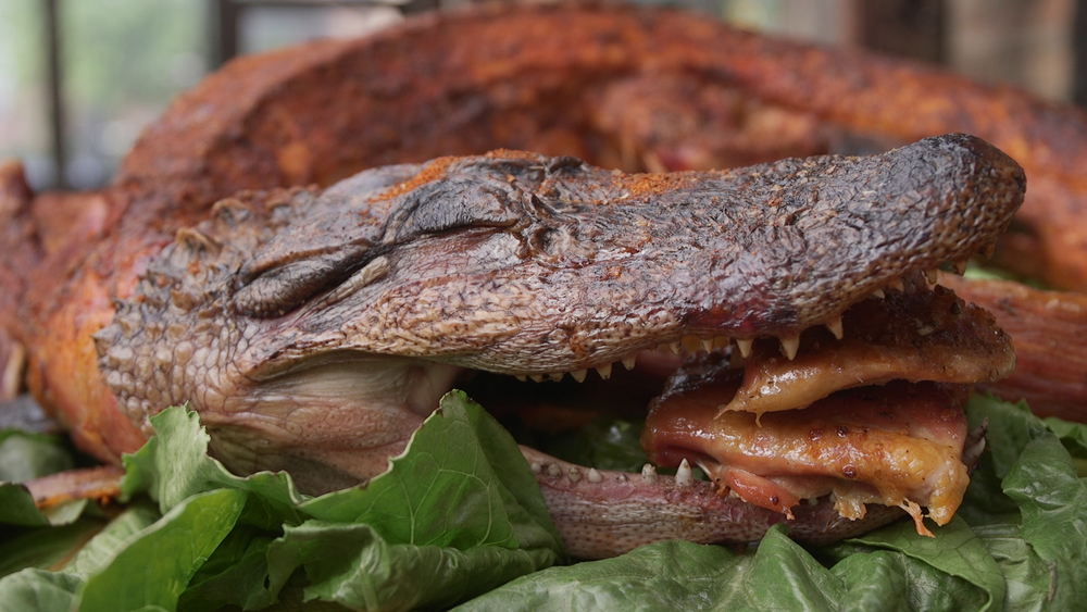 Whole Smoked Alligator Is Snappin' in Chicago