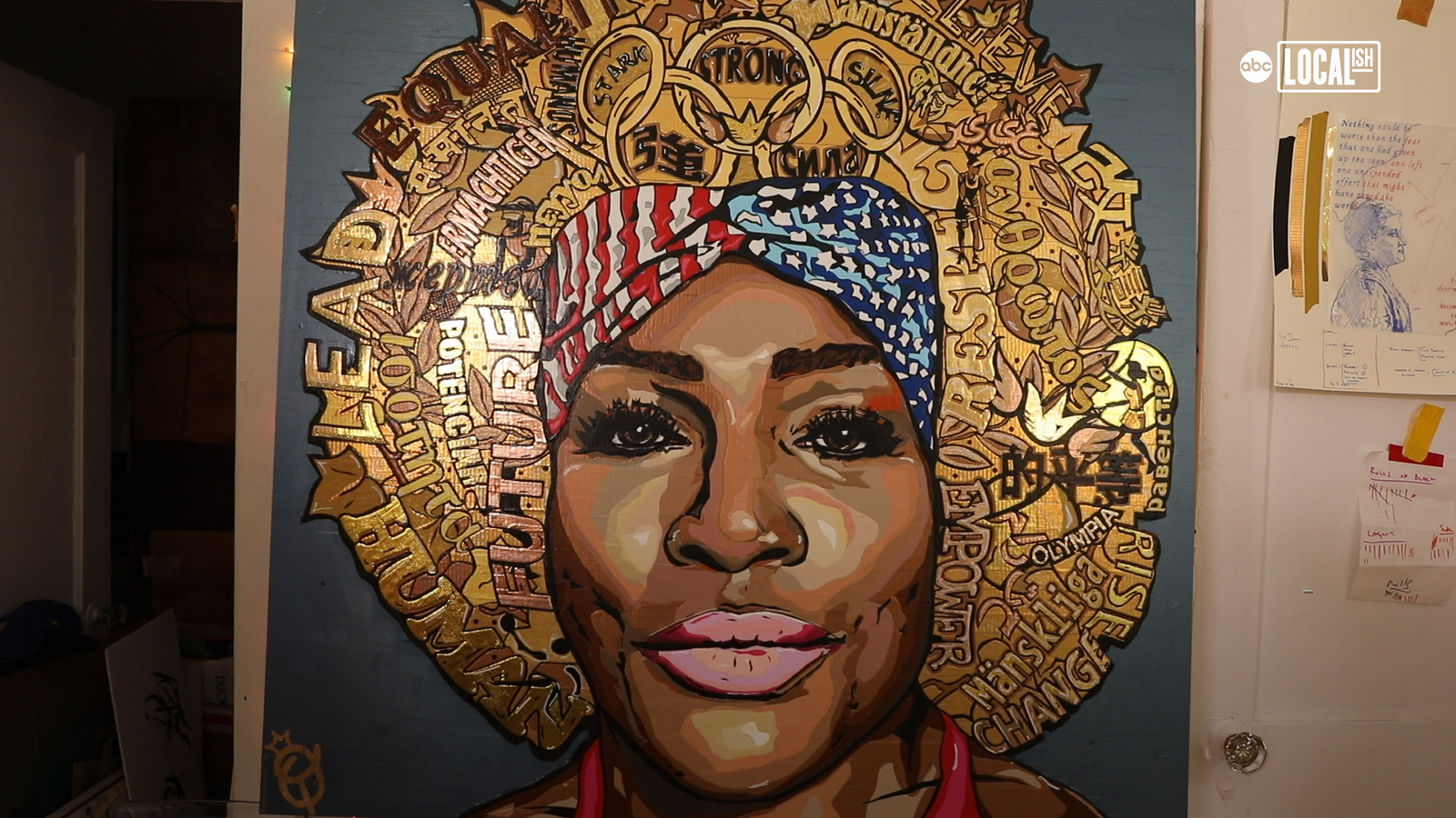 Artist Makes Celebrity Masterpieces Out of Duct Tape 6abc Philadelphia