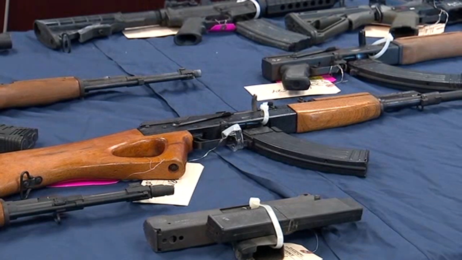 14 charged in alleged illegal gun trafficking operation on Long Island