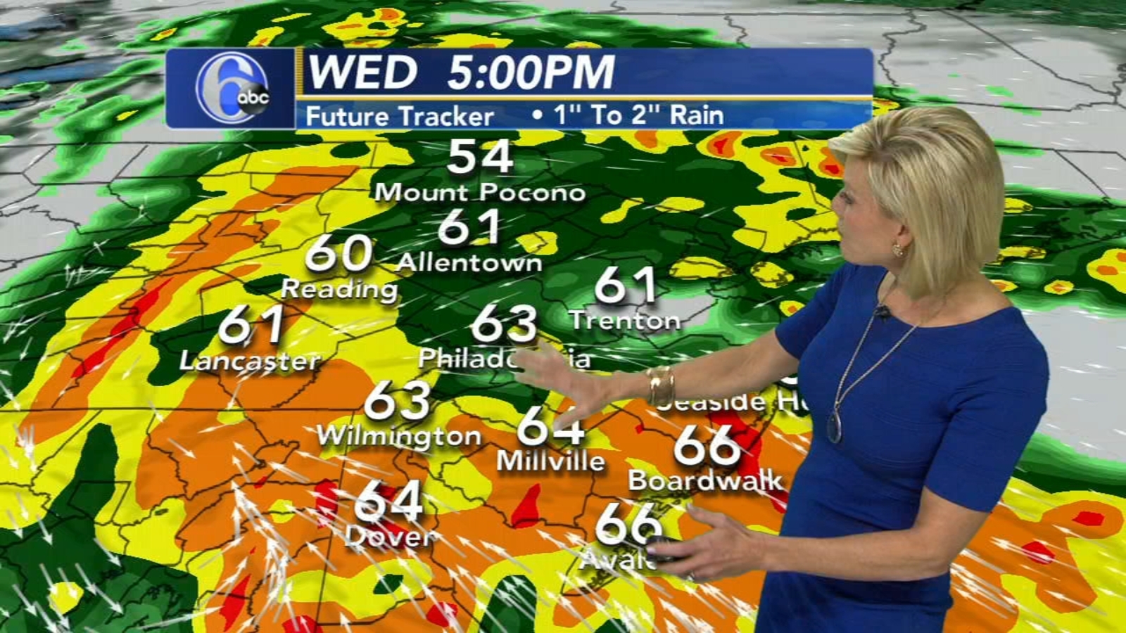 AccuWeather forecast for Philadelphia, Pennsylvania, New Jersey and