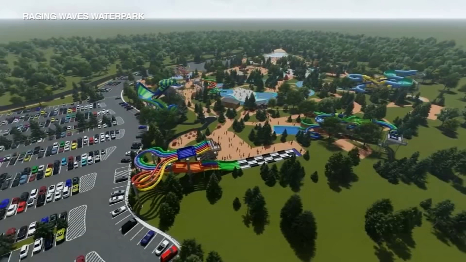 Raging Waves, Illinois largest waterpark, announces new sixlane mat