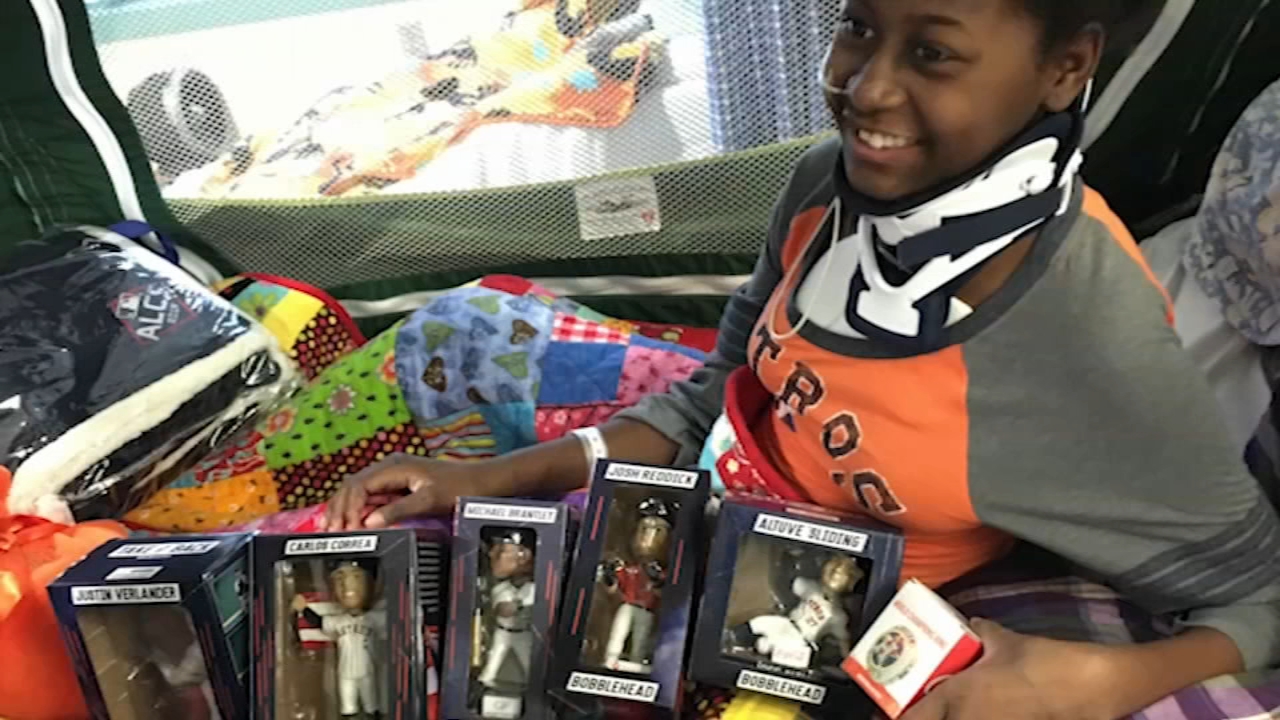 'Go 'Stros' teen's first words after hit-and-run injury